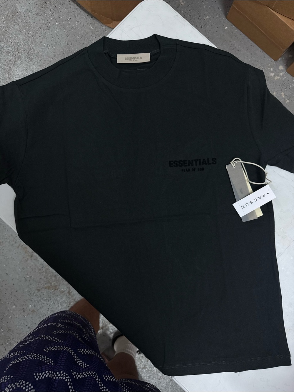 Essentials Fear of God T-Shirt Strech Limo Size M Brand New With Tags
